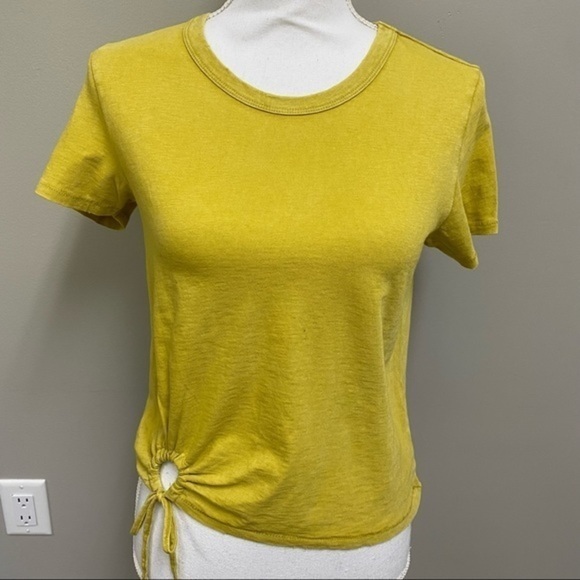 aerie Tops - Aerie Tee T-Shirt with side tie detail
